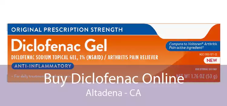 Buy Diclofenac Online Altadena - CA