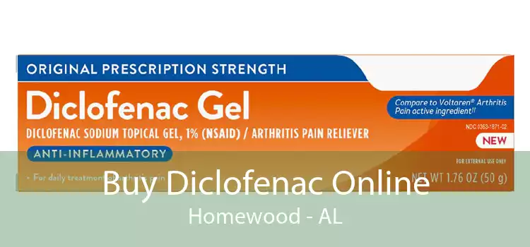 Buy Diclofenac Online Homewood - AL